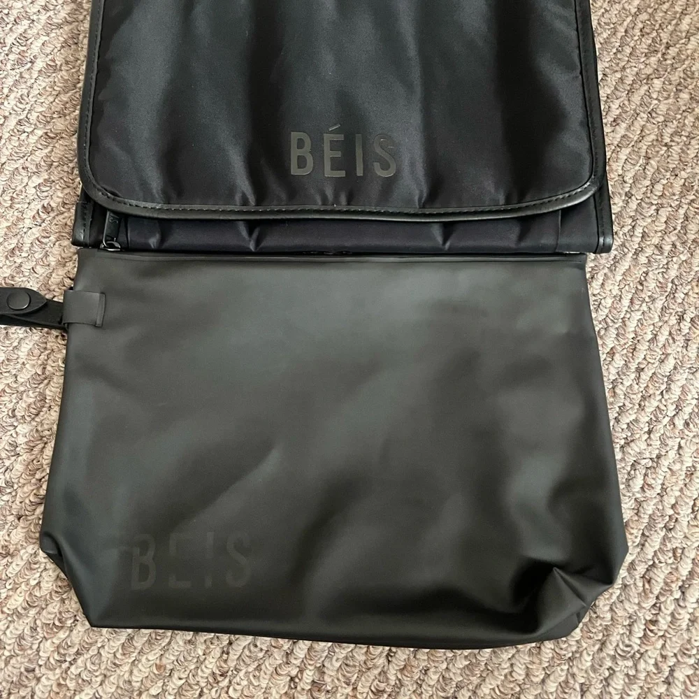 BEIS Black Baby Bag Backpack Tote